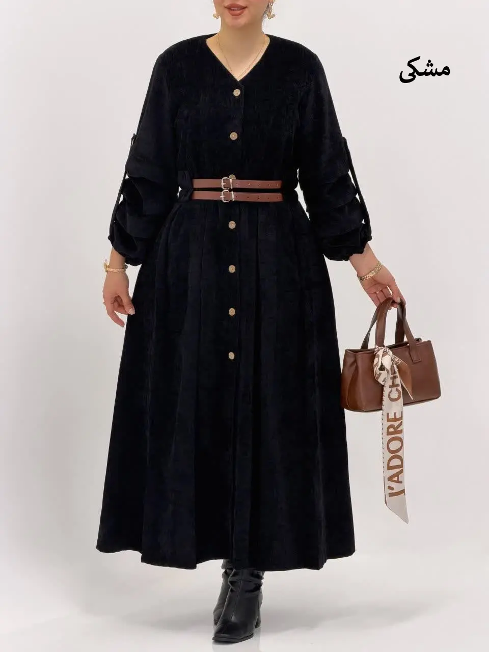 3760-پیراهن مخمل پریناز